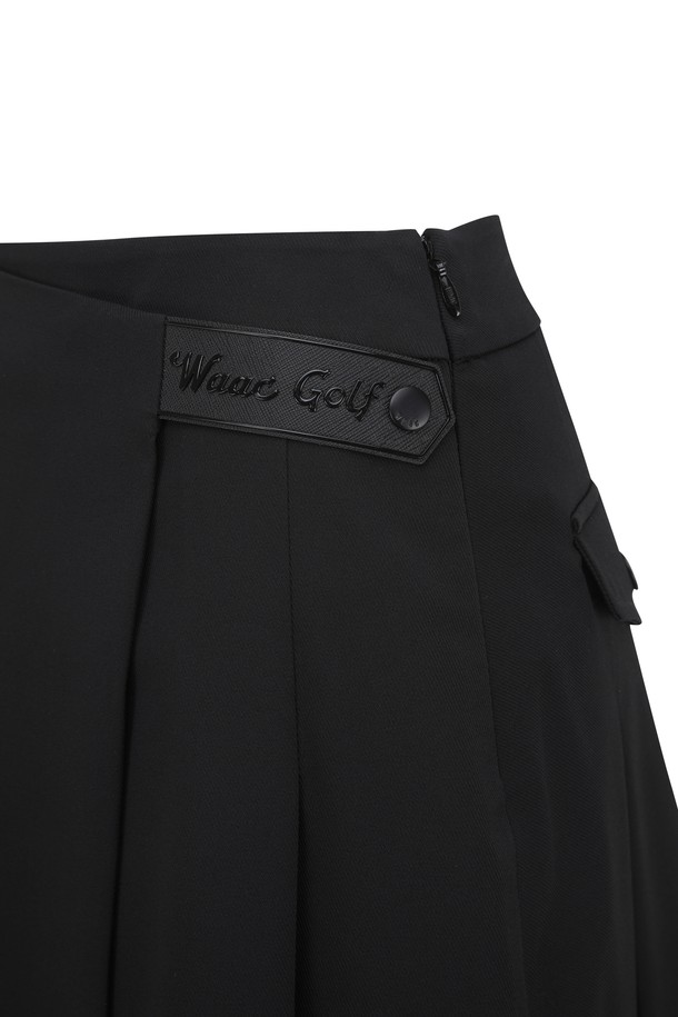 WAAC - 하프팬츠 - Women Pleats Wrap Shorts