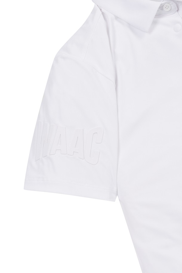 WAAC - 티셔츠/셔츠 - [Exclusive] Women WAAC Embossed Logo SS Polo