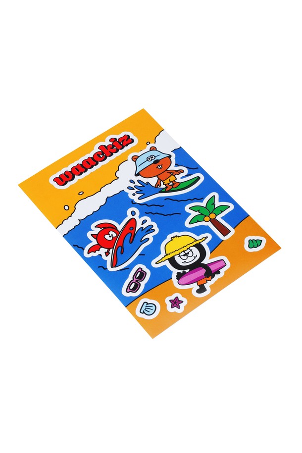 [WAACKIZ] 유니 데코 씰 스티커는 다이어리와 노트북을 귀엽게 꾸며줄 데코레이션 스티커입니다. 와키즈 캐릭터 디자인과 포스터형 감성 디자인으로 제작되어, 개성 있는 연출이 가능합니다. 종이 소재에 접착 기능이 있어 다양한 곳에 손쉽게 부착할 수 있습니다. 14x20cm 사이즈로, 원하는 스타일에 맞춰 캐주얼하게 활용해보세요. 멀티컬러의 캐릭터, 프린트 무늬가 돋보이는 스티커입니다.
