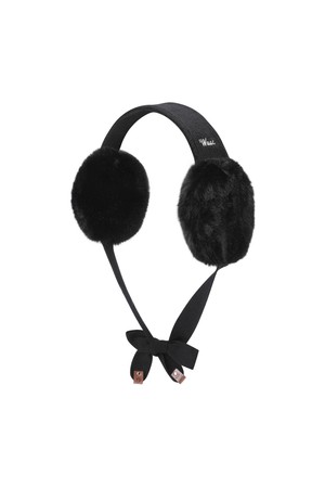 Women Ribbon Fur Ear Warmer