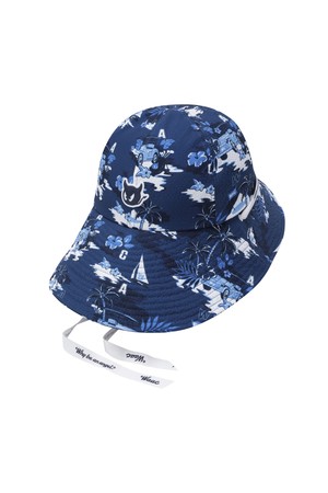 Women Floppy hat_NAVY-a