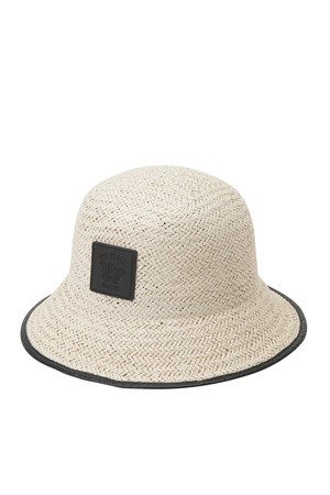 Women Raffia Hat_BLACK-a