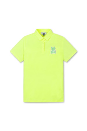 Women Athletic Neon Polo