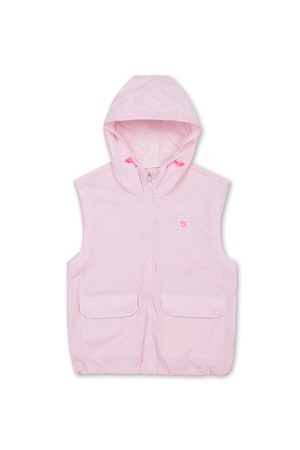 Athletic Women Zip-up Hoodie Vest