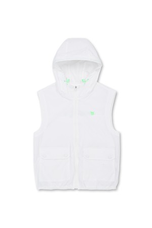 Athletic Women Zip-up Hoodie Vest