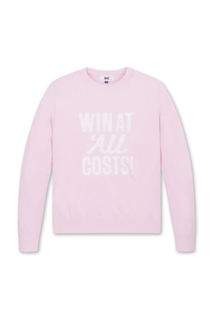 Women Athletic Slogan Sweater