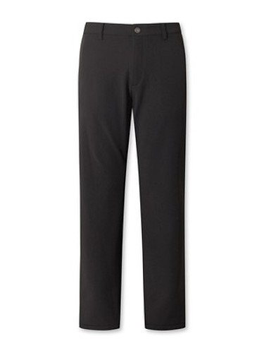 Men Essential Bonded Pants-a