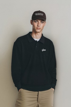 [JONES] Men’s Polo Sweatshirt