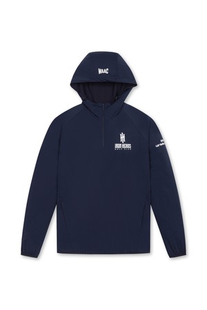 Men Korea Edition Half-zip LS Hoodie