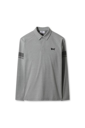 Men WAAC Stripe Point Fleece Polo-a