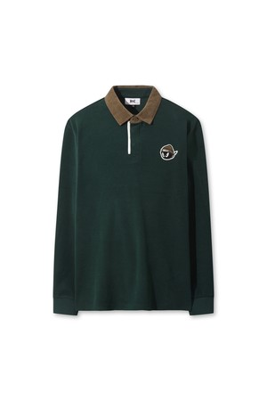 Men WAACKY Corduroy Collar Polo