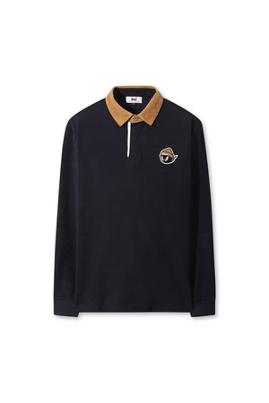 Men WAACKY Corduroy Collar Polo