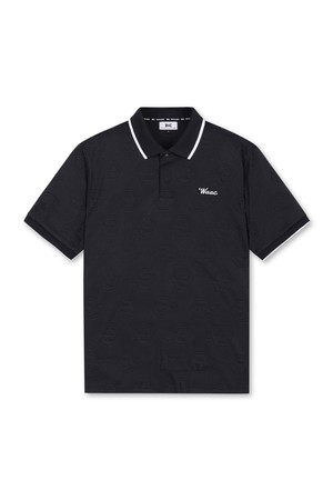 Men Jacquard SS Polo