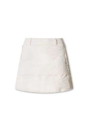Women Niblick down skort_IVORY-a