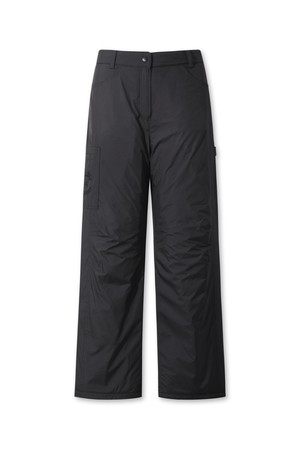 Padded wide pants