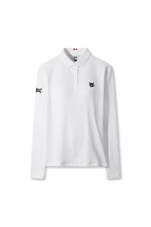 [코리아 TKR] Women 3D Rib Knit Polo