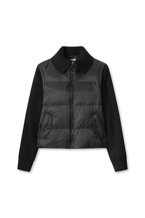 Women Niblick Hybrid down jacket_BLACK-a