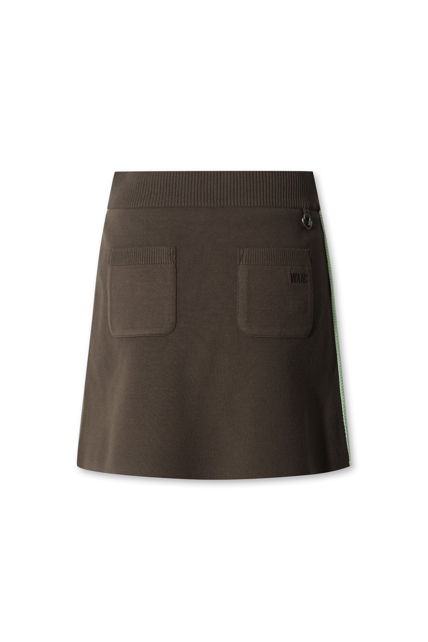 WAAC] Women Multi Stripe Knit Skirt
