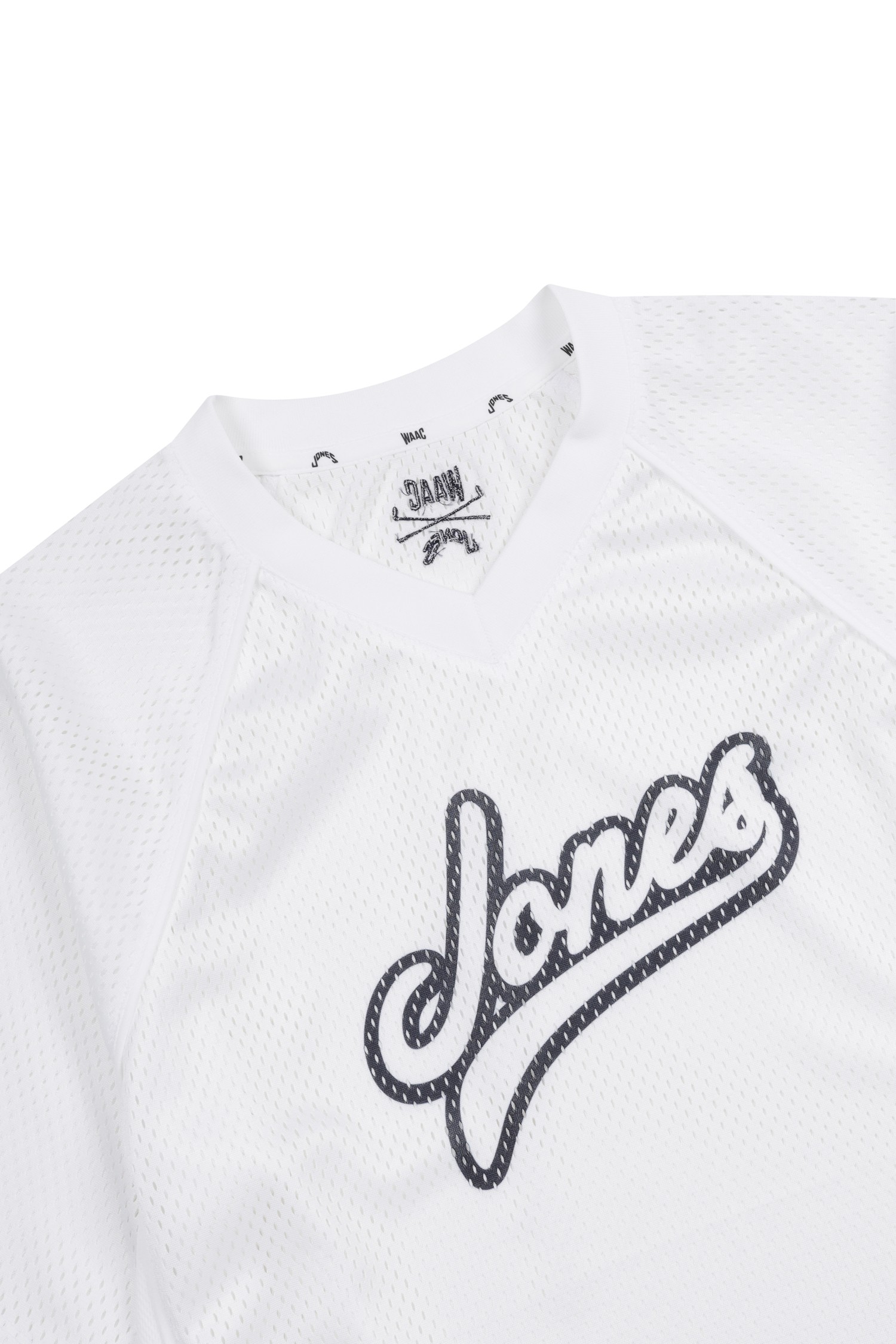 【WAAC】[WAAC X JONES] Women's Curved Logo Mesh Pullover WAAC X JONES] Women's Curved Logo Mesh Pullover_WAAC - 코오롱몰