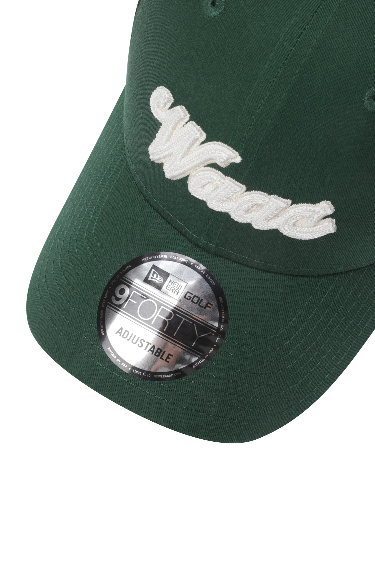 【WAAC】男女共用 NEW ERA 940 PERFORMANCE LOGO CAP /追跡付 WAAC GOLF X NEW ERA 940 PERFORMANCE WAACKY CAP - WHITE