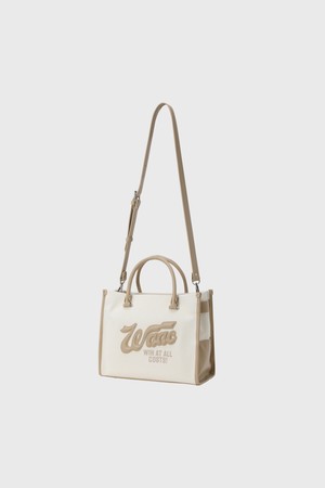 Women Signature Tote Bag_IVORY-a
