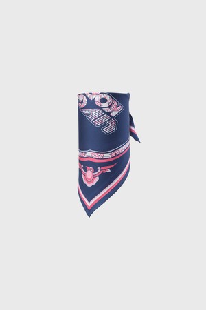 WAAC X LIV KOREA Patterned Scarf