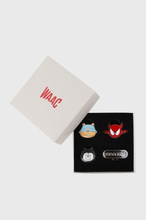 [WAACKIZ] Ball Marker Set_BLACK-a