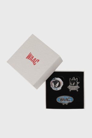 WAACKY Season Ball Marker Set_BLACK-a