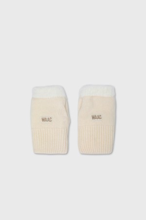 Women Knit Hand Warmer_IVORY-a