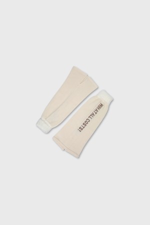 Women Knit Leg Warmer_IVORY-a