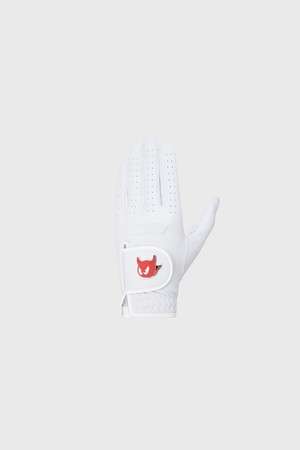 Women Ball Marker Golf Gloves(Left Handed)_RED-a