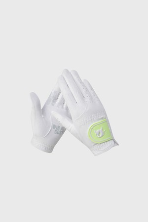 Women Rain Golf Glove(1 Pair)_WHITE-a