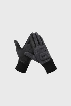 Men Synthetic Leather Golf Gloves(1 Pair)_GREY-a