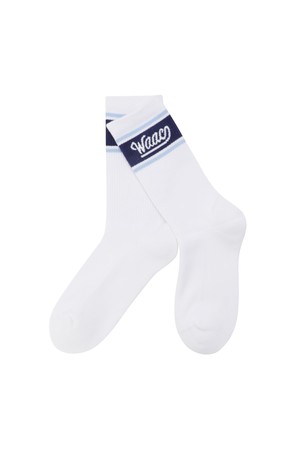 Uni Color Logo Socks