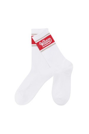 Uni Color Logo Socks