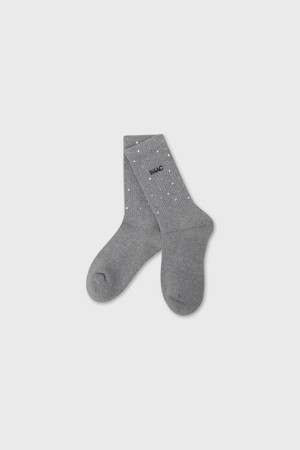 Women Crystal Socks_GREY-a
