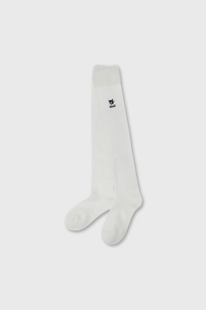 Women Fur Over Knee Socks_IVORY-a