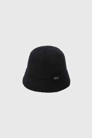 Women Knit Hat_BLACK-a