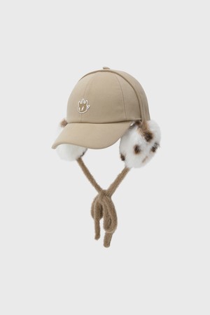 Women Corduroy Ear warmer Cap