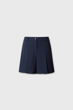 Athletic Blade Pleats Shorts