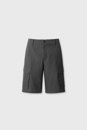 Men Airdot Cargo Shorts (SET)_GREY-a