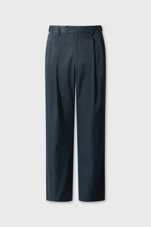 [WAAC X ERIC] Men Two-Tucked Pants_NAVY-a