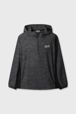 Men Pattern Hooded Pullover_BLACK-a