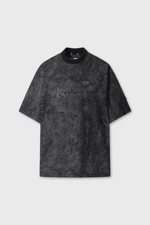 [WAAC X JONES] JONES Men's Air-Dot Pattern Pullover_BLACK-a