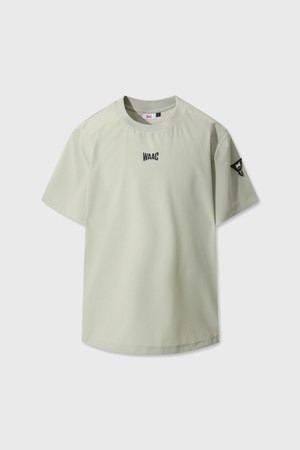 PLAYER'S EDITION Men Mockneck Air Dot Pullover_KHAKI-a