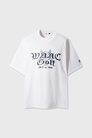 WAAC X Kajimura round t-shirts_WHITE-a