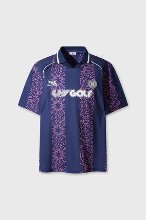 WAAC X LIV KOREA Open Collar Polo