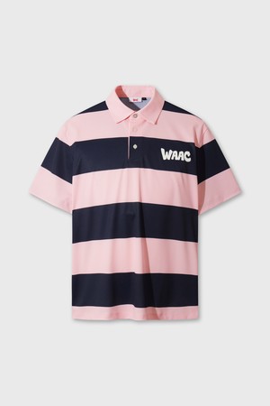 [WAAC X ERIC] Men Stripe Polo