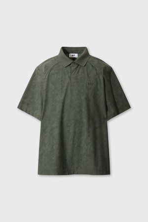 [Exclusive] PLAYERS EDITION Men Emblem Mist Pattern Polo