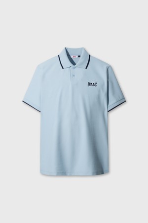 [Exclusive] Men WAAC Logo Tipping Polo